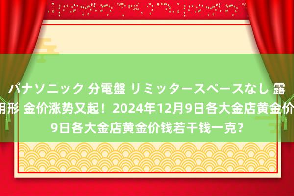 パナソニック 分電盤 リミッタースペースなし 露出・半埋込両用形 金价涨势又起！2024年12月9日各大金店黄金价钱若干钱一克？