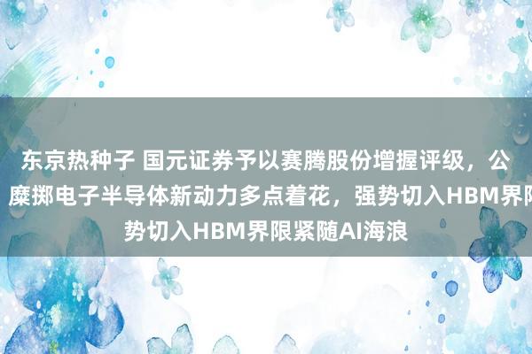 东京热种子 国元证券予以赛腾股份增握评级，公司深度叙述：糜掷电子半导体新动力多点着花，强势切入HBM界限紧随AI海浪