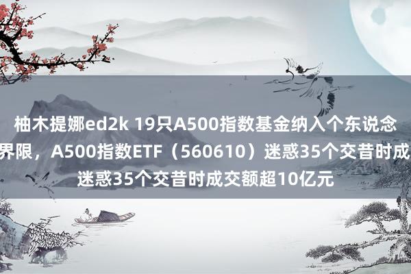 柚木提娜ed2k 19只A500指数基金纳入个东说念主待业金投资界限，A500指数ETF（560610）迷惑35个交昔时成交额超10亿元