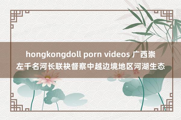 hongkongdoll porn videos 广西崇左千名河长联袂督察中越边境地区河湖生态