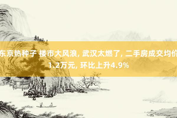 东京热种子 楼市大风浪， 武汉太燃了， 二手房成交均价1.2万元， 环比上升4.9%